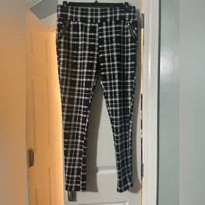 ShoSho Womens High Waist Skinny Pants Pull-On Trousers Stretchy Office Pants